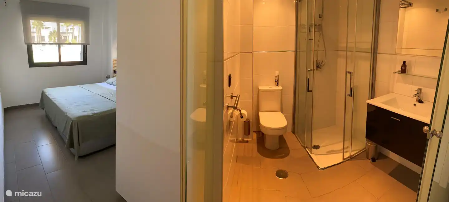 Salle de bain privée de la chambre 1.