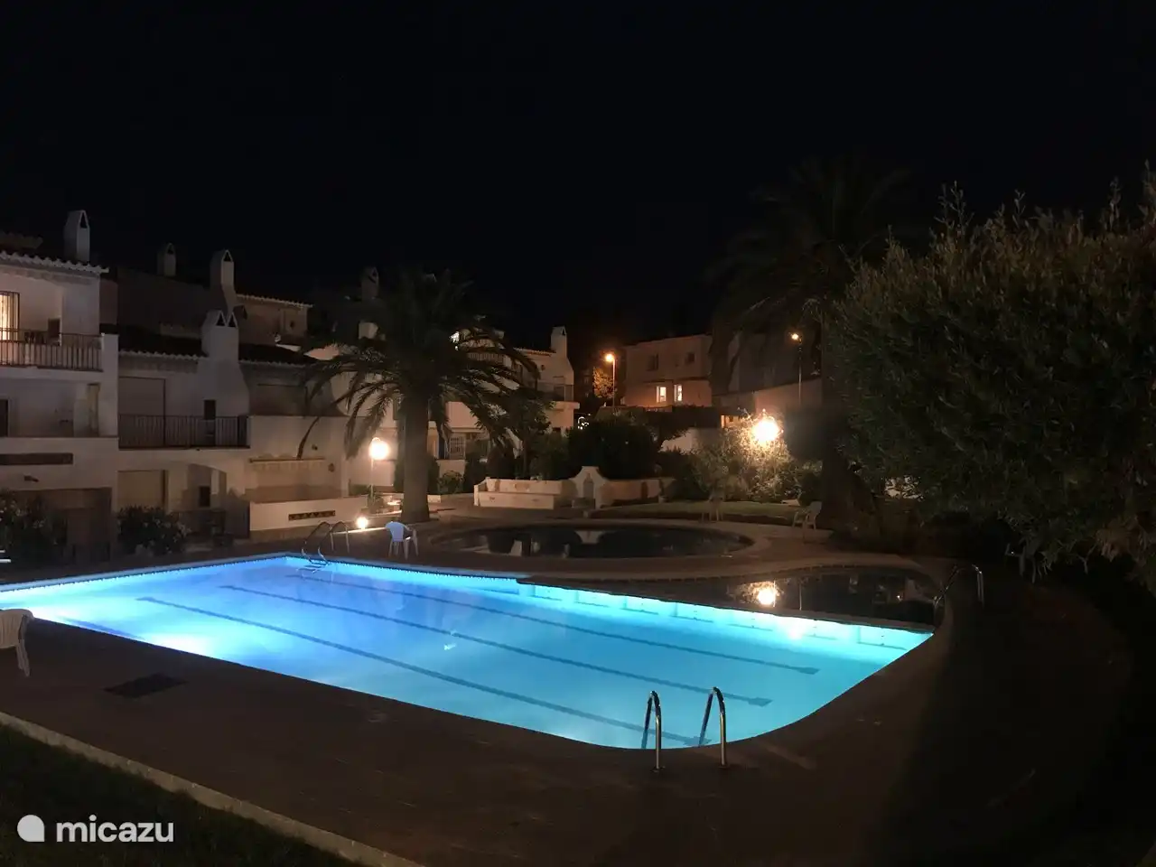 Auch abends können Sie sich abkühlen