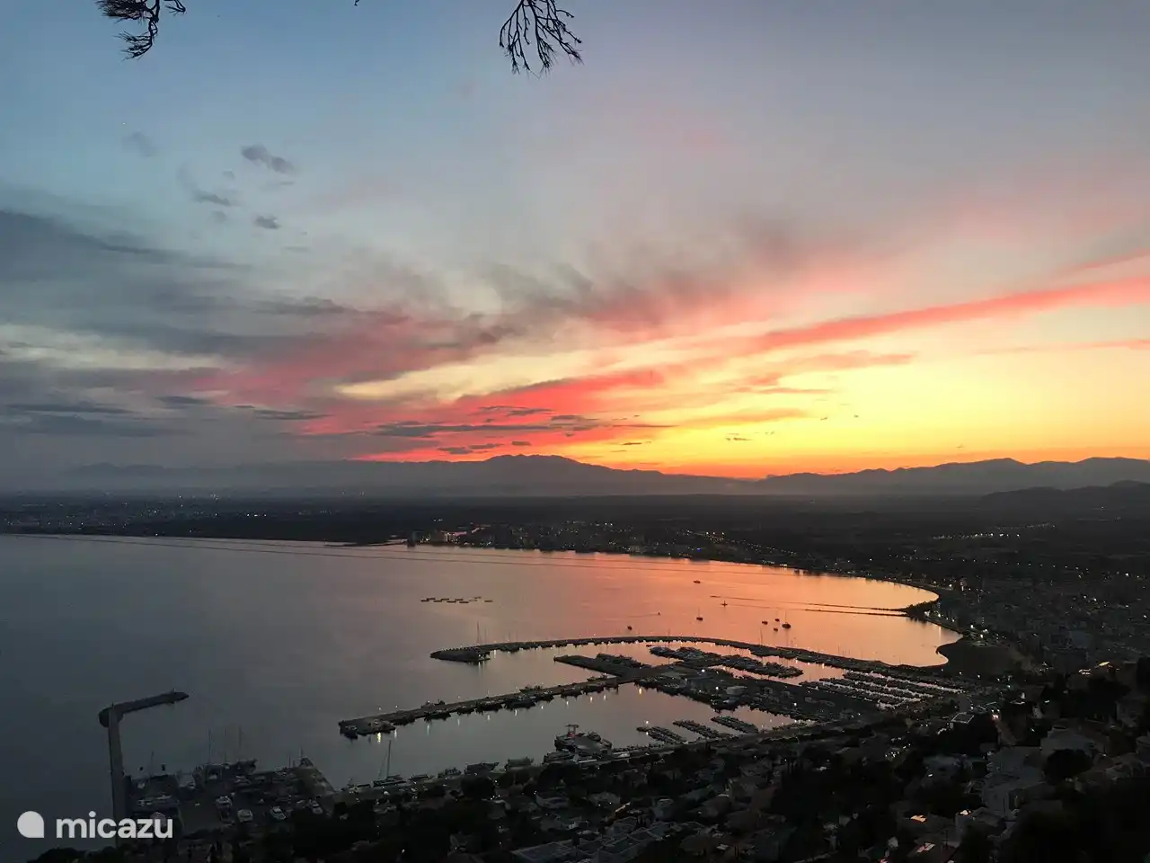 Sonnenuntergang von Puig Rom
