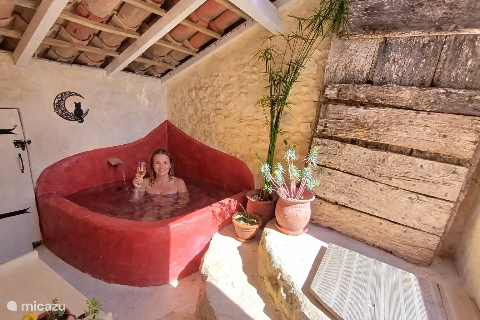 casa vacacional, Saint-Beauzeil, Tarn-et-Garonne, Francia - ¡Luna, con una hermosa vista!