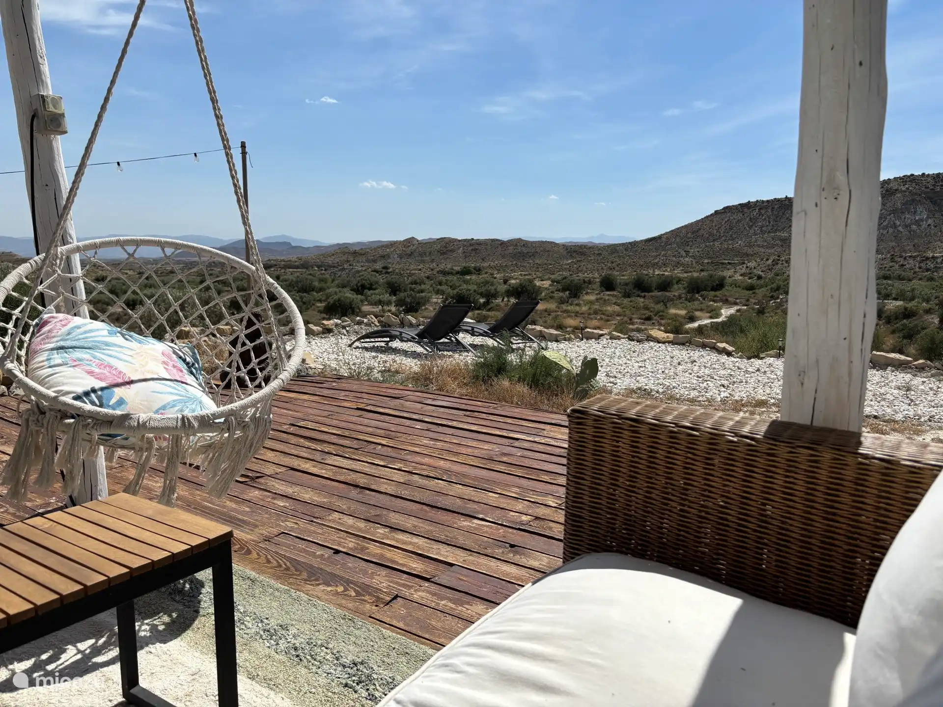Pool terrace view