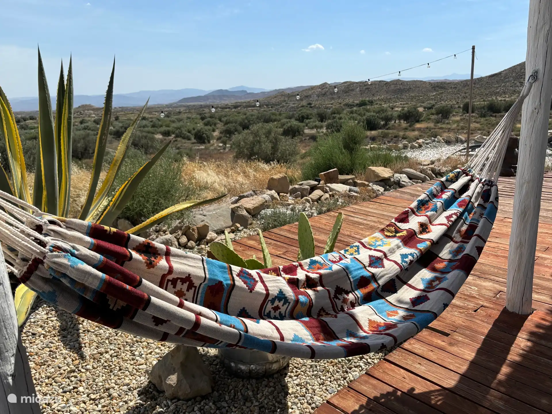Relaxing pool terrace