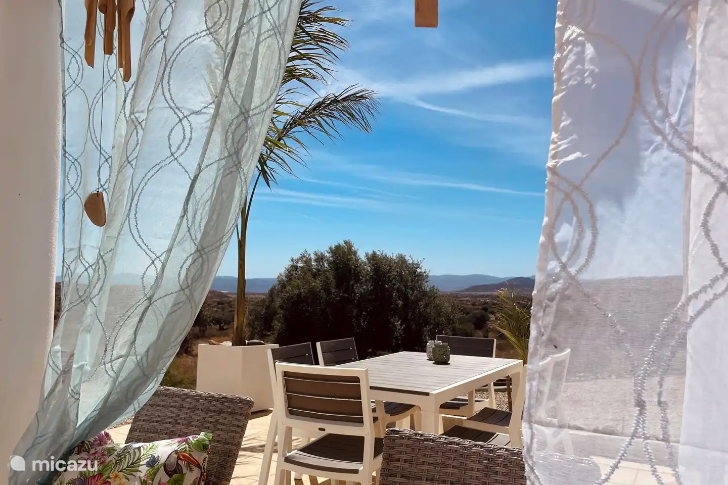 Private Terrassenwohnung mit zwei Schlafzimmern