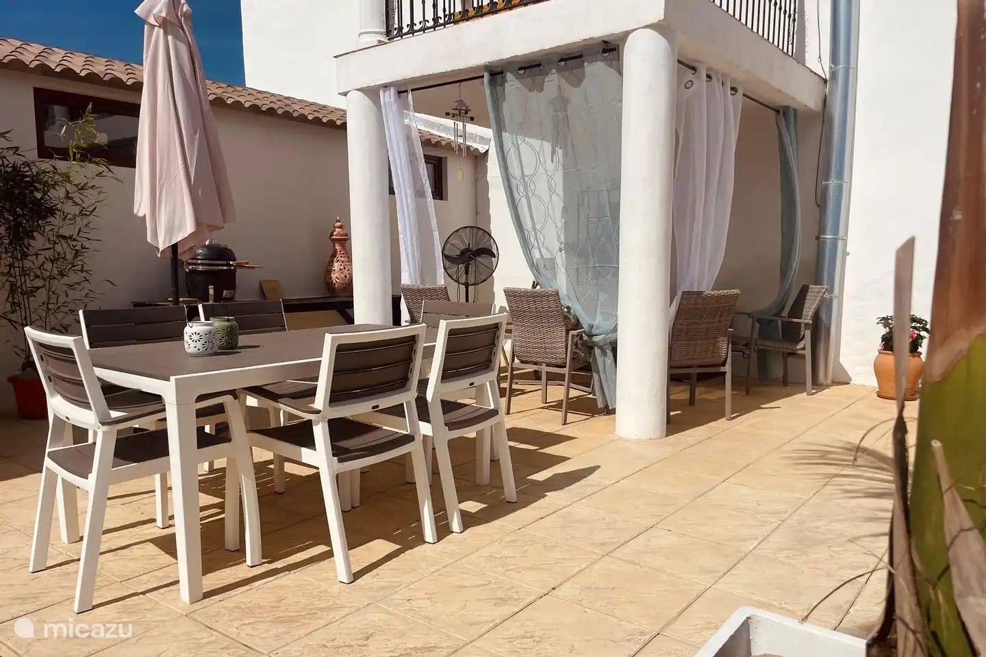 Private Terrassenwohnung mit zwei Schlafzimmern