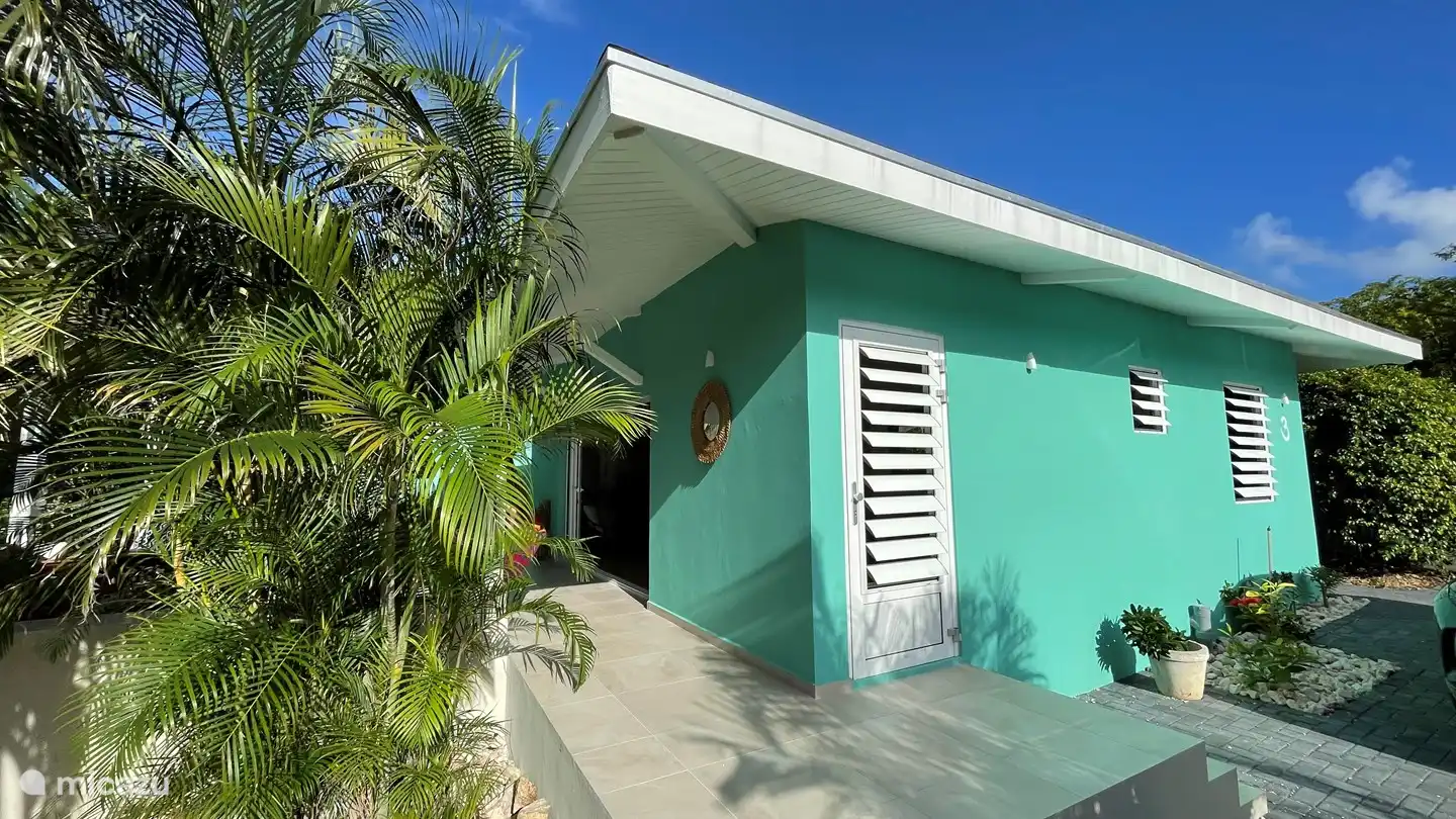 L'entrée de la maison et le porche.