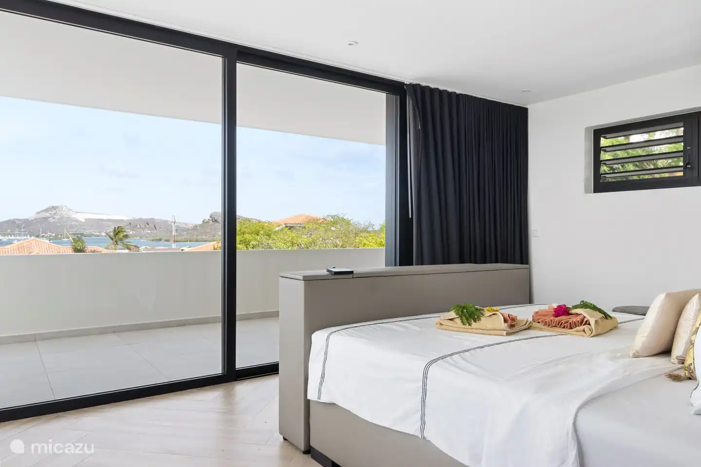 Blick vom Hauptschlafzimmer