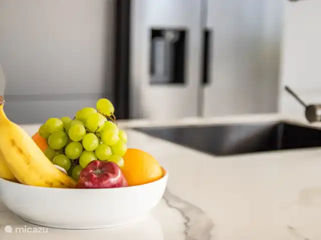 Villa B08 huren in Curaçao, Banda Ariba (oost), Vista Royal - villa Mooi stenen aanrechtblad wat makkelijk is te onderhouden