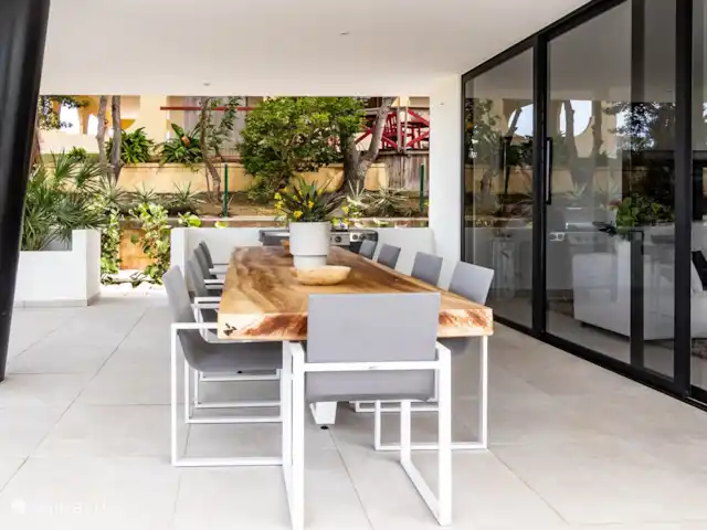 Villa B08 huren in Curaçao, Banda Ariba (oost), Vista Royal - villa Ruim overdekt terras