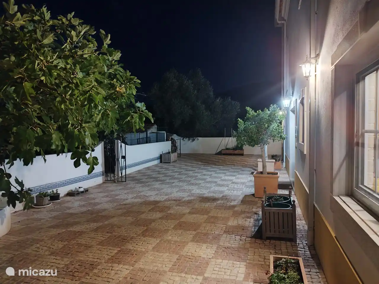 Nahansicht hintere Terrassen