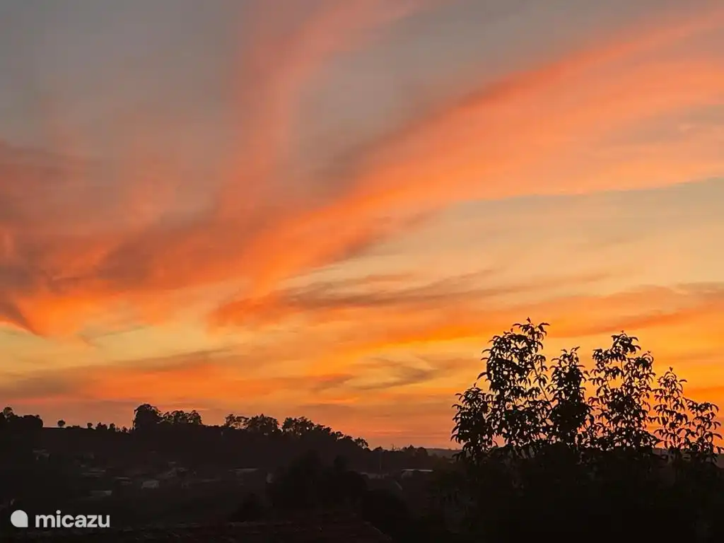 Now some sunsets that can be seen from your chair in the living room.
They are different from day to day