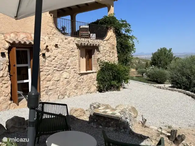 Casa Los Olivos Vista - Chambre Farga | Espagne, Costa Cálida, Aguilas - chambres d'hôtes Vue de la terrasse privée.