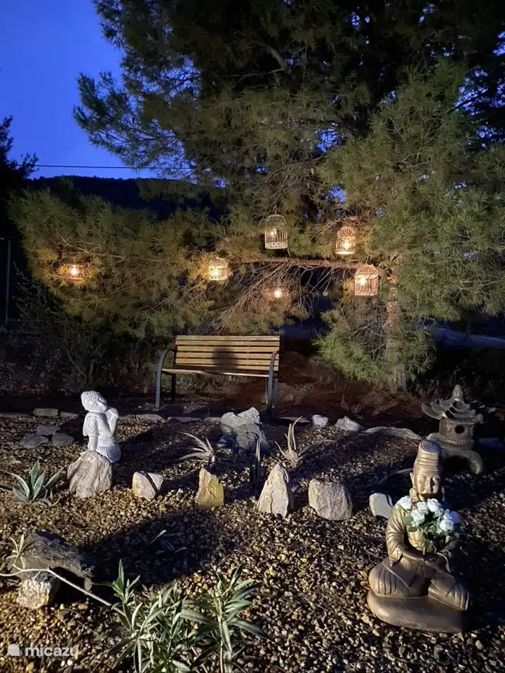 Unser „Zen“-Garten.