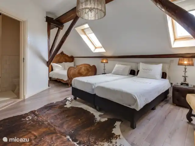 La Ferme Blanche | Pays-Bas, Drenthe, Drouwenermond - ferme chambre à coucher