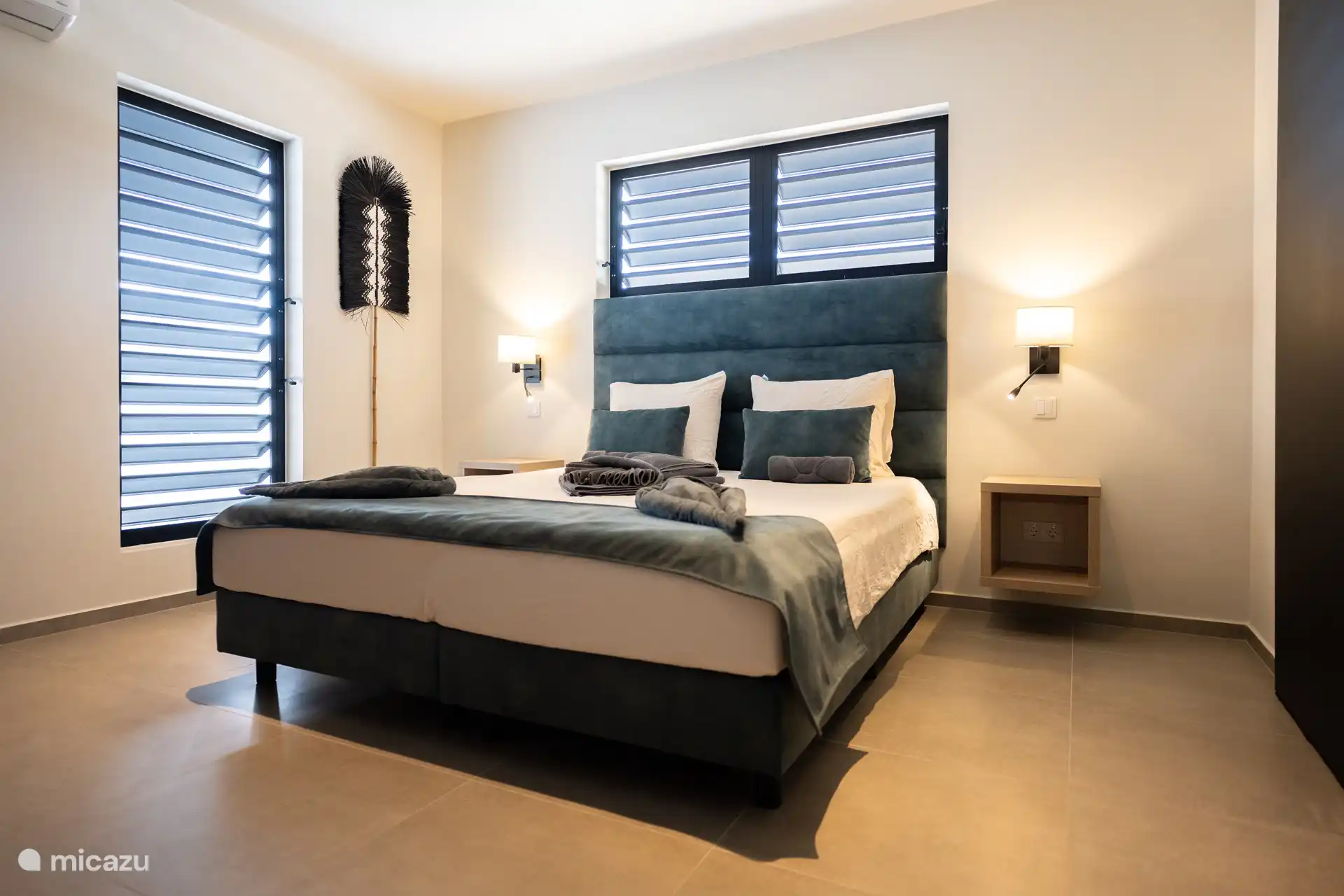 Eindruck von einem der vier Schlafzimmer