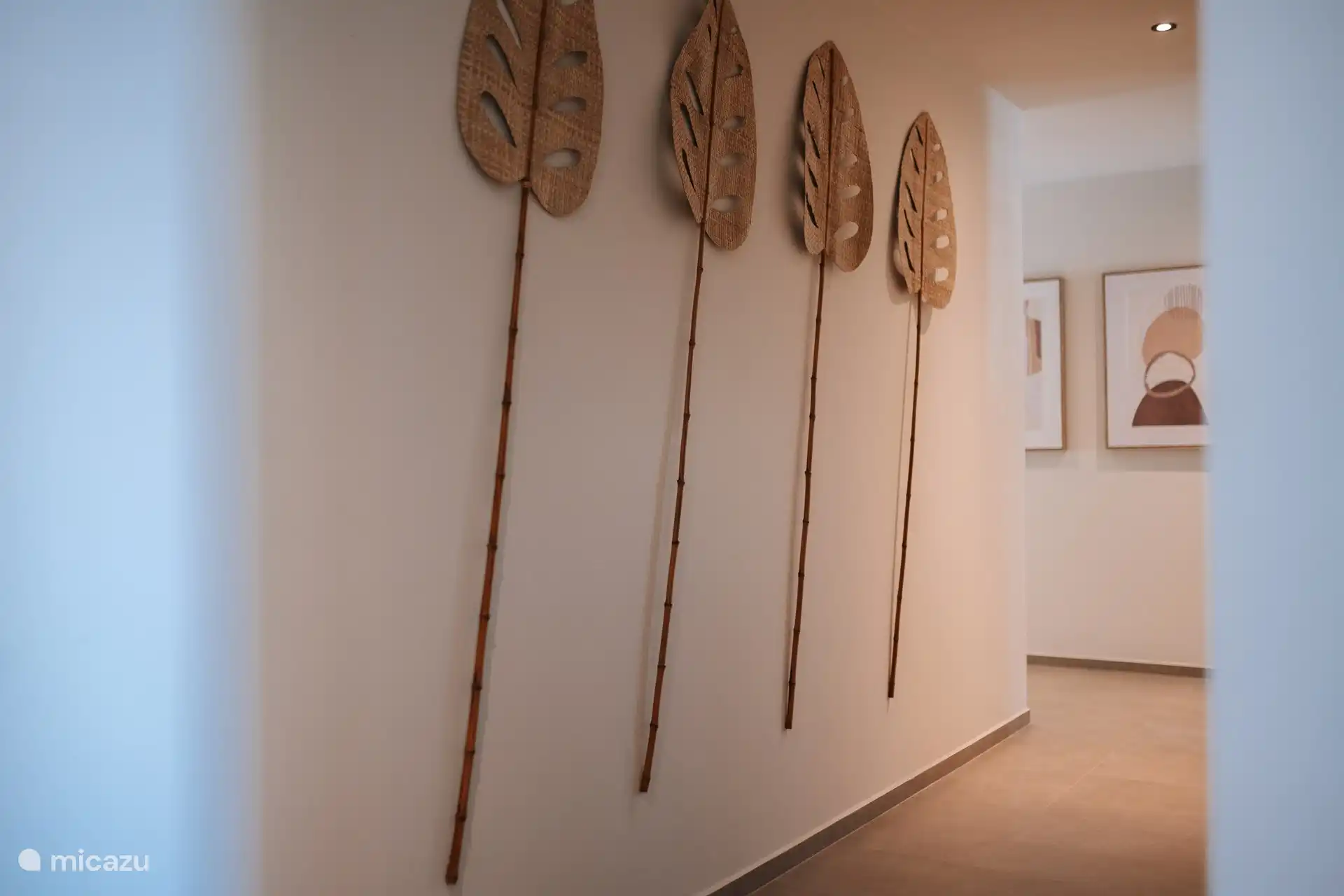 Der Korridor im Erdgeschoss