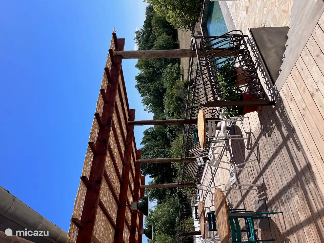 la terrasse du salon