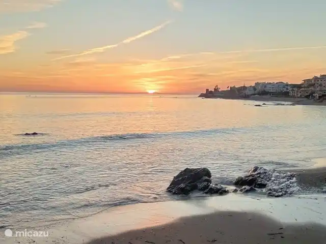 Location de Vacances Espagne, Costa del Sol, Riviera Del Sol, appartement - Appartement Près de la Plage Riviera Coucher de soleil sur la plage de la Riviera