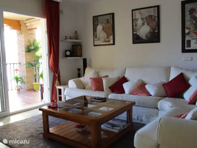 Mijas Golf, Appartement 2 Chambres 2 Salles de Bains | Espagne, Costa del Sol, Mijas Golf - appartement Salon avec accès à la terrasse