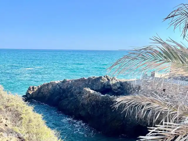 Ático de lujo con vistas al mar en España, Costa Cálida, Puerto de Mazarrón - apartamento Rocas, mar, vista.