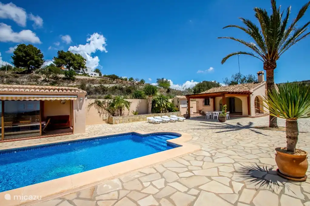 Maximum privacy, Spain, Costa Blanca, Benissa, villa Santa Ana villa with private pool
