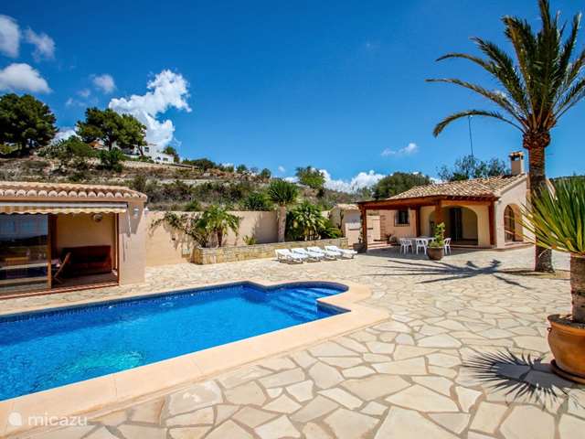 Vakantiehuis Spanje, Costa Blanca, Benissa - villa Santa Ana-villa met privézwembad