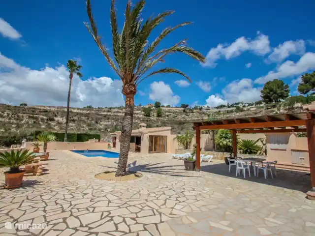 villa huren in Spanje, Costa Blanca, Benissa – Santa Ana-villa met privézwembad