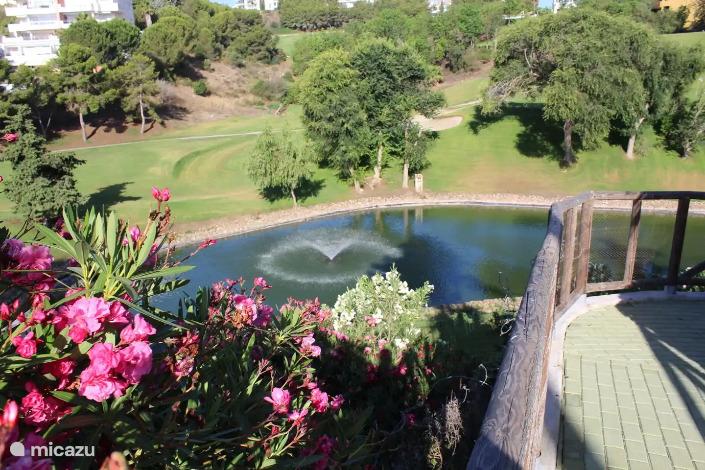 Campo de golf junto a la piscina 1