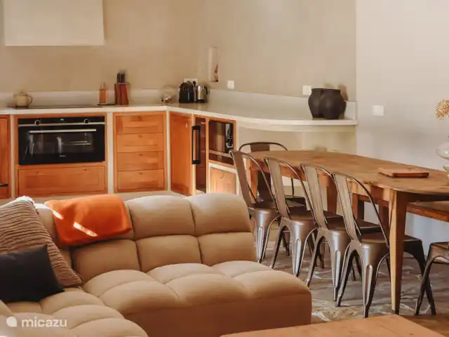 Finca Zennay Malaga  | Espagne, Andalousie, Canillas de Aceituno - finca Séjour avec cuisine ouverte