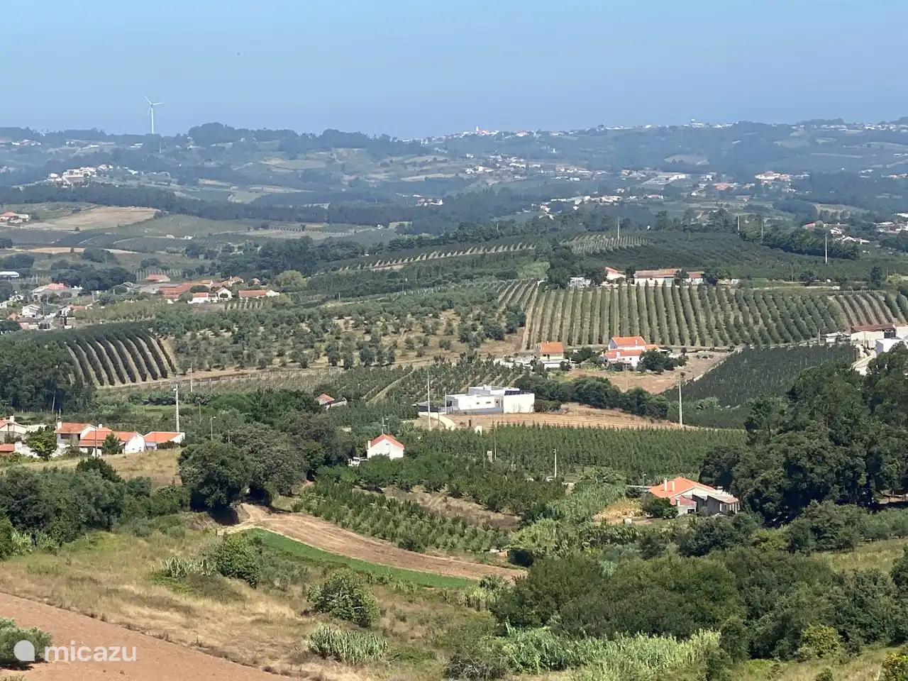 In der Bildmitte ist unser Haus zu sehen