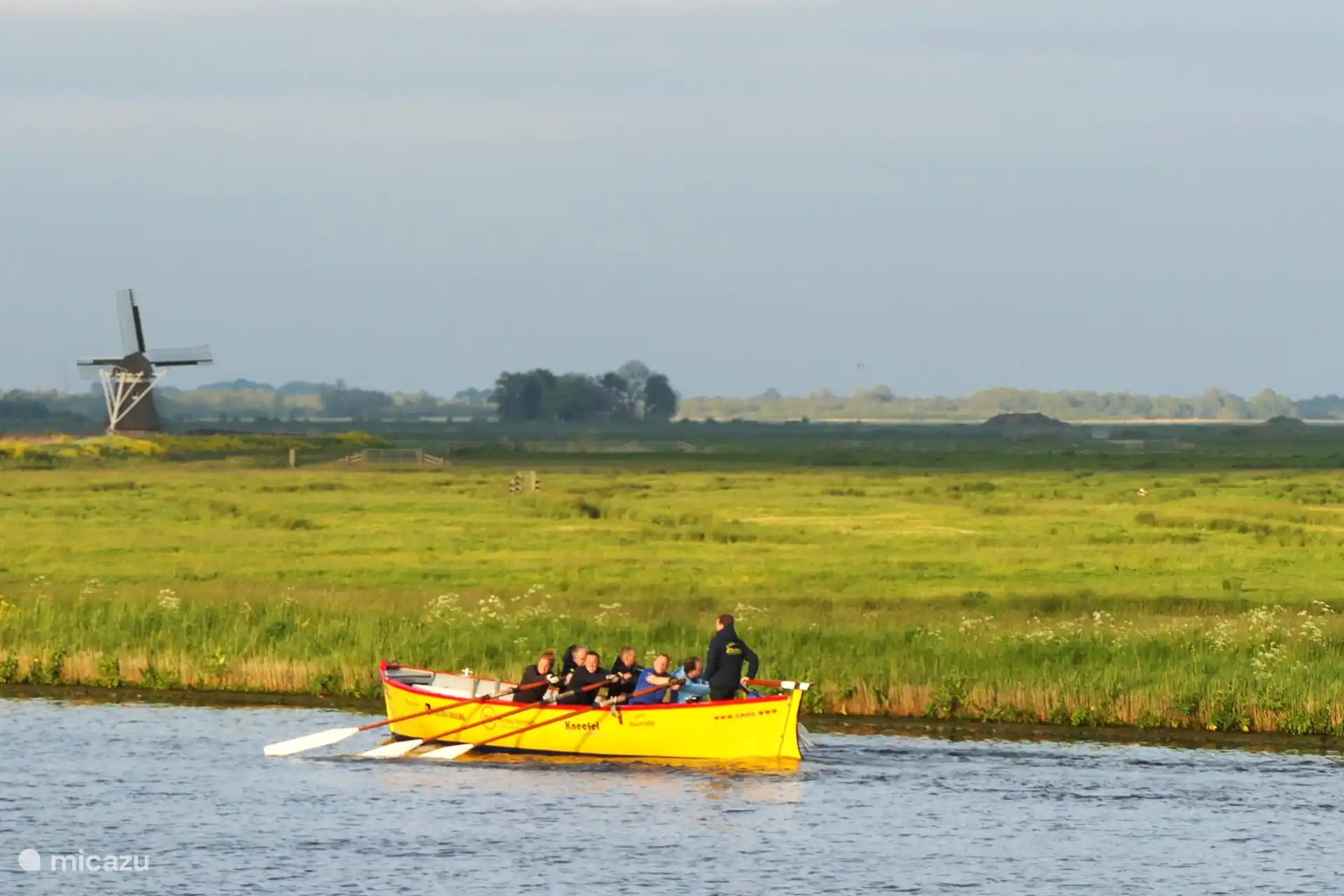 Hier kijkt u vanaf het terras over het Nationale Park Alde Faenen