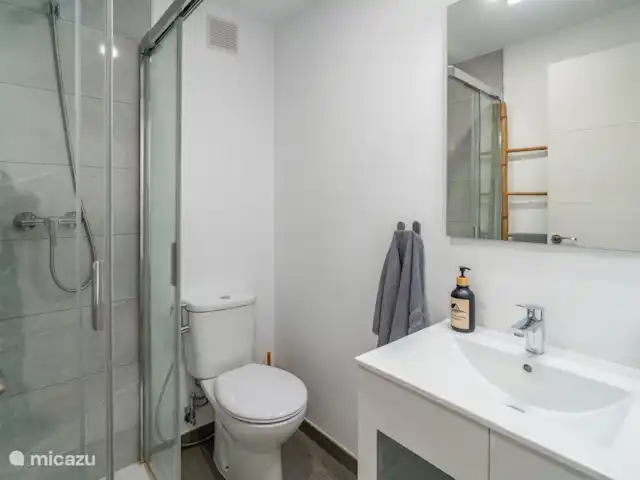 Casa Playa Guadalmar huren in Spanje, Costa del Sol, Málaga - appartement Tweede badkamer, beide met douche.
