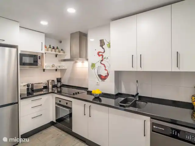 Casa Playa Guadalmar huren in Spanje, Costa del Sol, Málaga - appartement Volledig uitgeruste keuken.