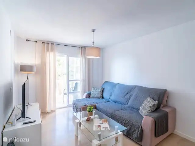Casa Playa Guadalmar huren in Spanje, Costa del Sol, Málaga - appartement Uitstekend uitzicht vanuit de woonkamer.