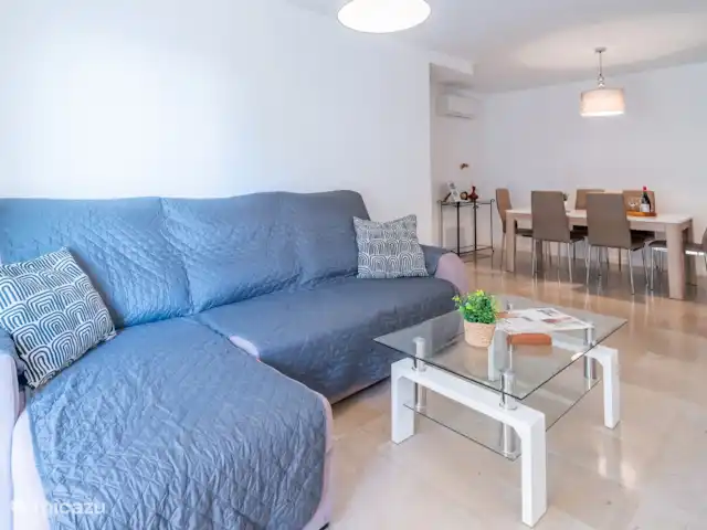 Casa Playa Guadalmar huren in Spanje, Costa del Sol, Málaga - appartement Woon/eetkamer.