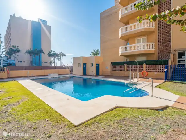 Casa Playa Guadalmar huren in Spanje, Costa del Sol, Málaga - appartement Zwembad alleen beschikbaar voor gasten in dit blok.
