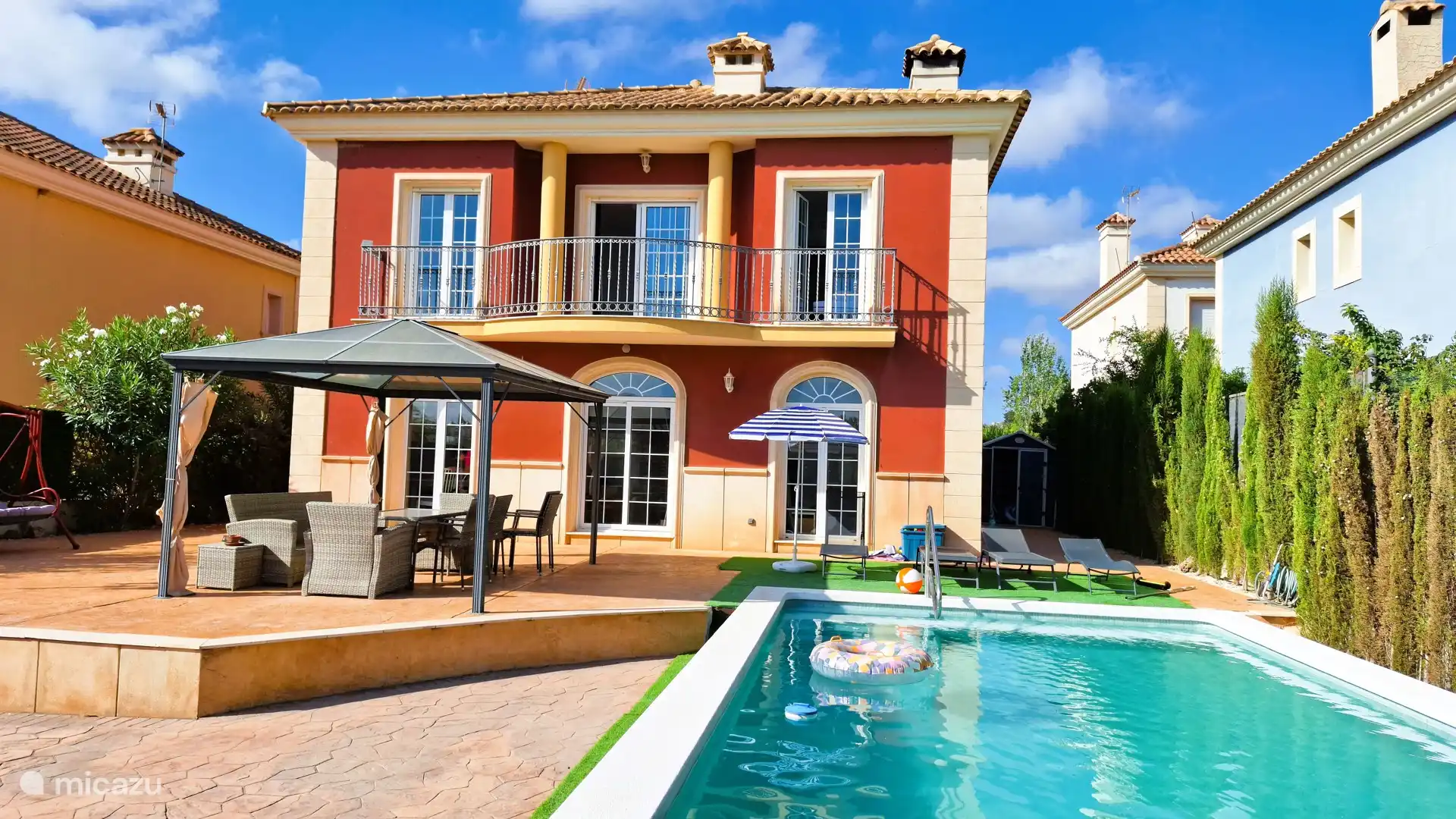 villa, Aspe, Costa Blanca, Spanien - Butterfly Villa - Pool & Spielplatz