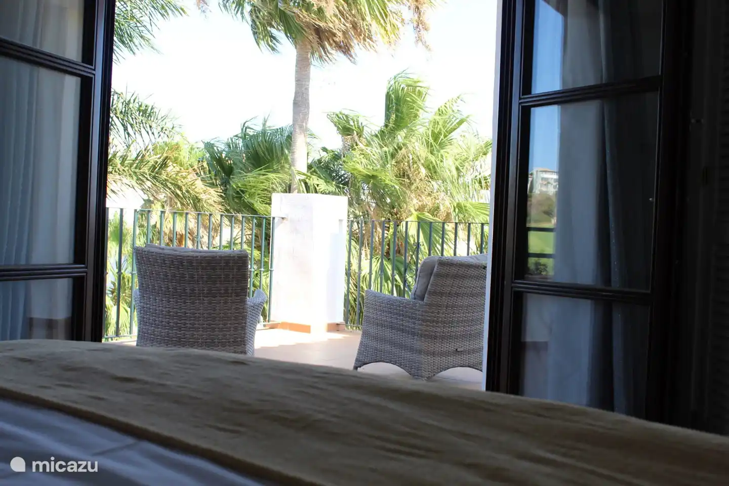 Terrasse des Hauptschlafzimmers