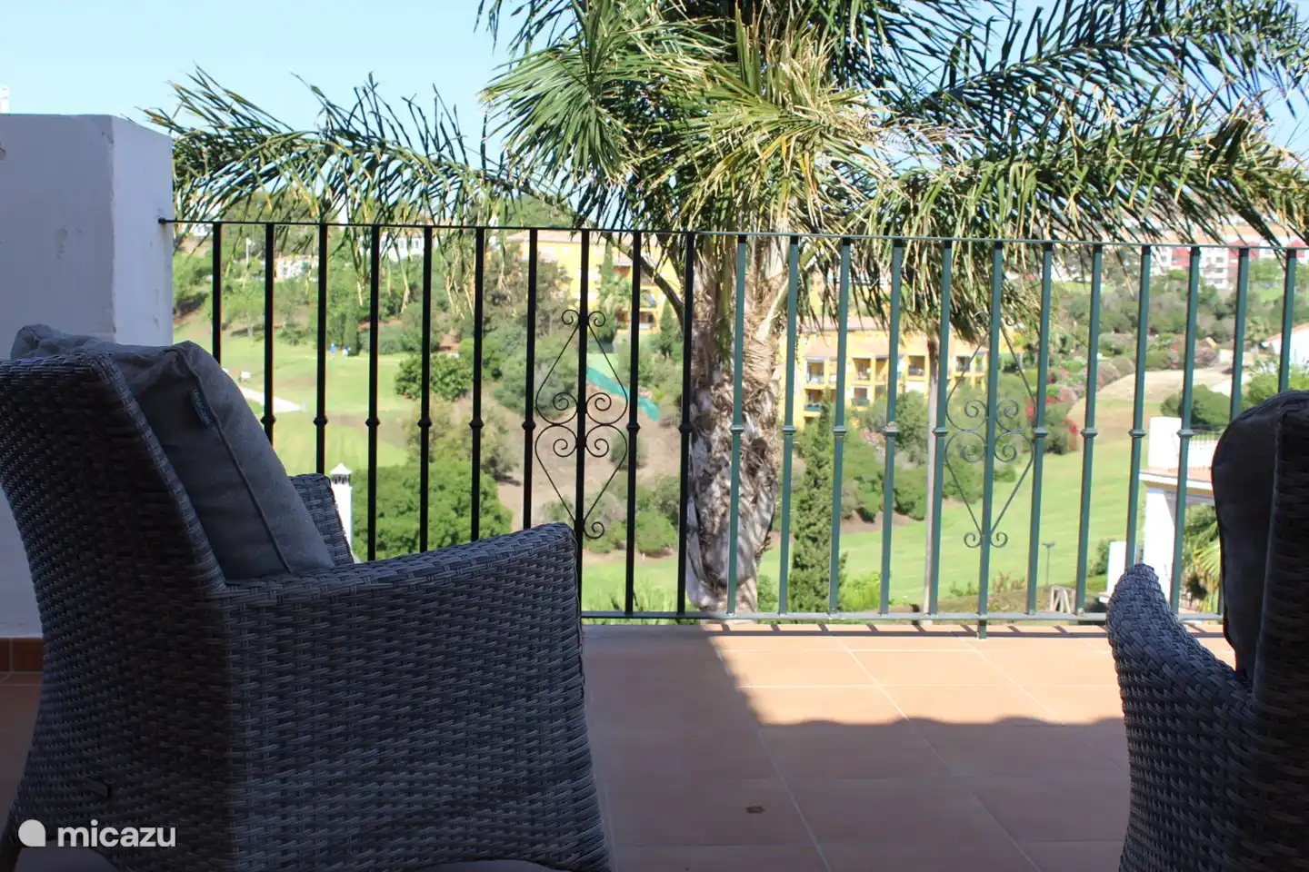 Terrasse des Hauptschlafzimmers