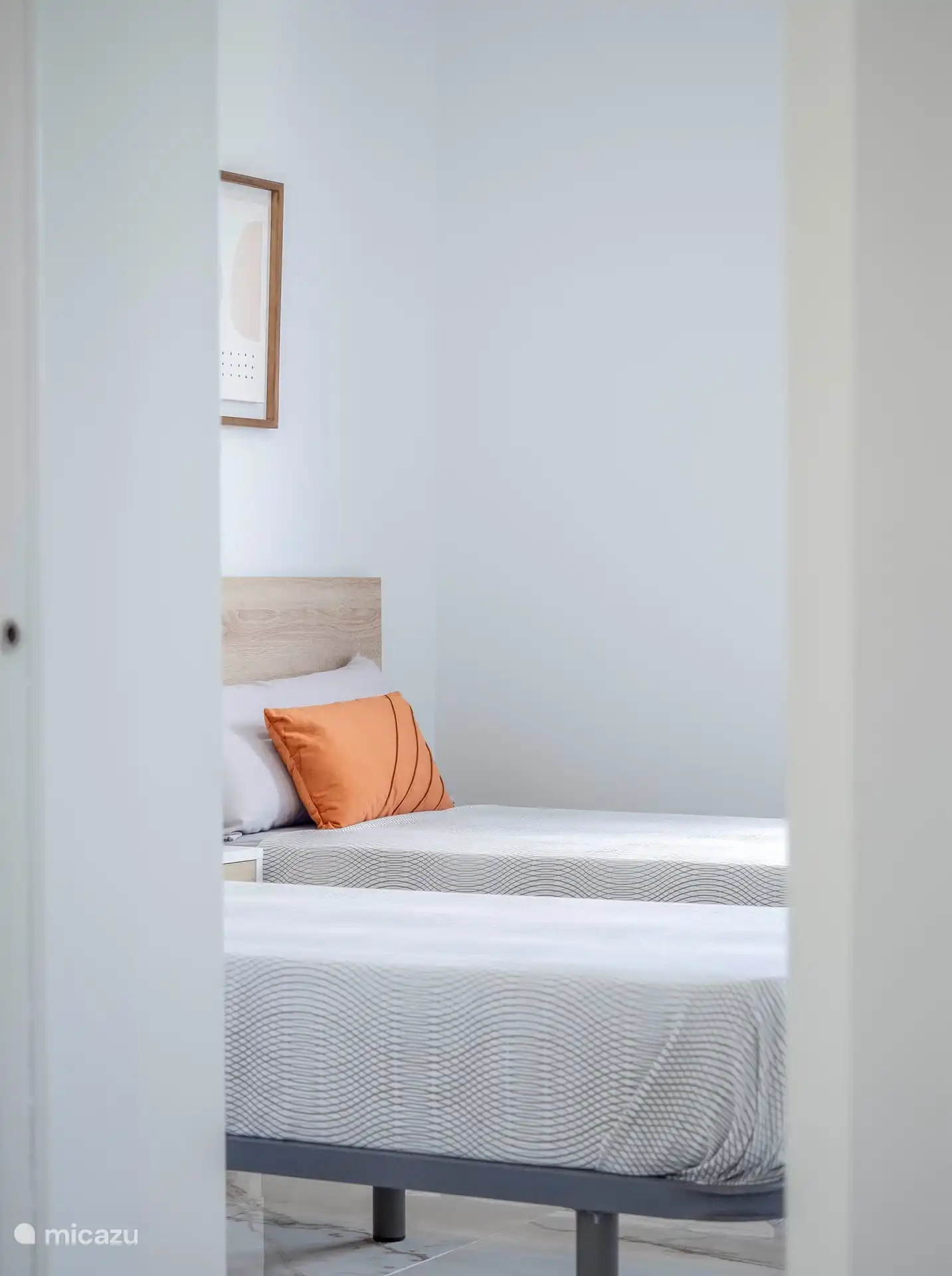 Schlafzimmer mit Einzelbetten