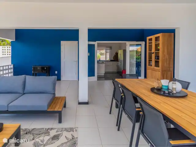 La Villa Océan Bleu | Curaçao, Curaçao-Centre, Willemstad - villa salle à manger