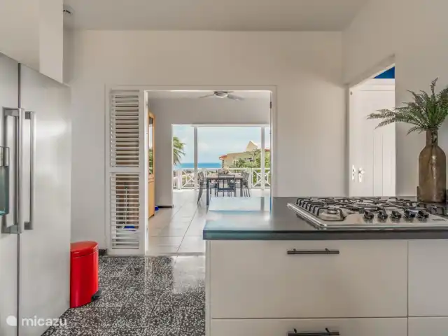 La Villa Océan Bleu | Curaçao, Curaçao-Centre, Willemstad - villa cuisine avec vue