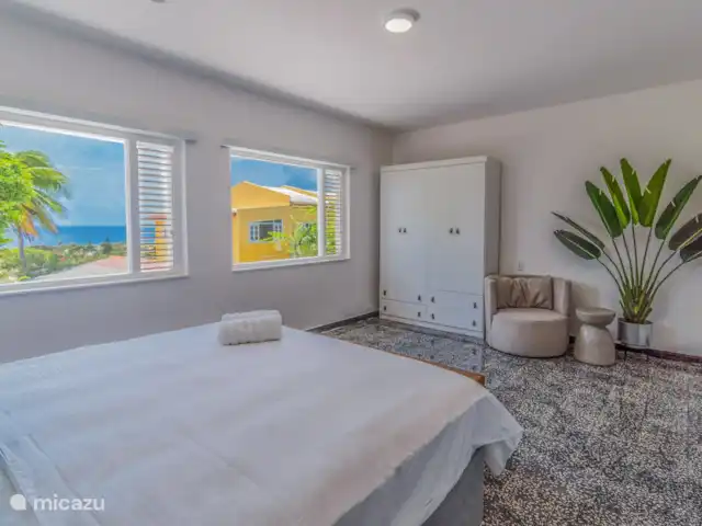 La Villa Océan Bleu | Curaçao, Curaçao-Centre, Willemstad - villa chambre avec vue