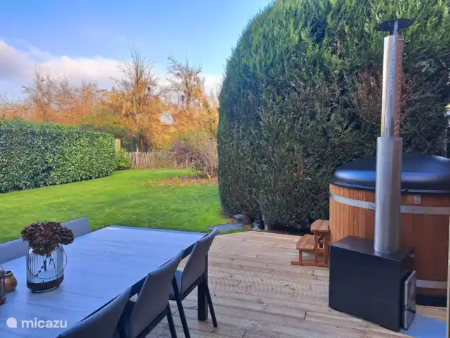 La Caverne | Belgique, Ardennes, Han-Sur-Lesse - maison de vacances Terrasse + bain à remous