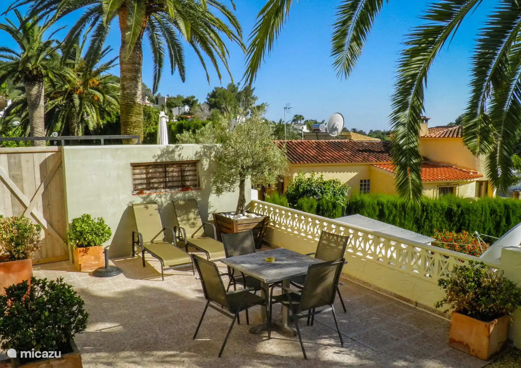 Terraza Privada - Apartamento Vacacional Merluza en Moraira, Costa Blanca