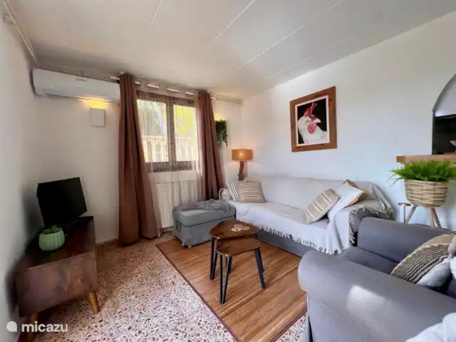 Appartement Merluza | Espagne, Costa Blanca, Moraira - appartement Salon avec table à manger - Appartement de vacances Merluza à Moraira, Costa Blanca