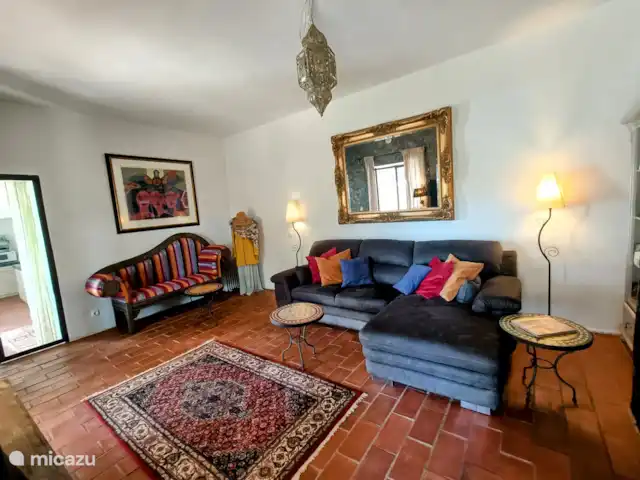 appartement huren in Portugal, Algarve, S.B. de Messines – Bungalow De woonkamer.