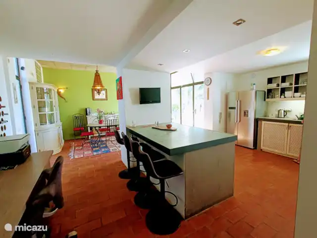appartement huren in Portugal, Algarve, S.B. de Messines – Bungalow Totaalbeeld van de keuken.