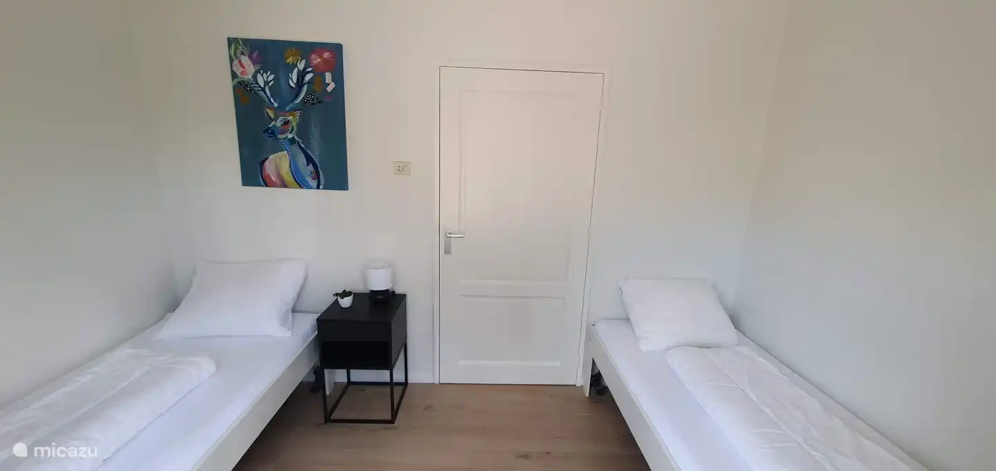 Schlafzimmer 2 mit zwei Einzelbetten von 90x200 cm