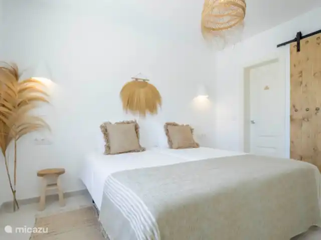 Villa Mero - Benissa Costa | Moraira | Espagne, Costa Blanca, Benissa - villa Chambre n°5, style Ibiza (à l'étage) avec salle de bain en suite