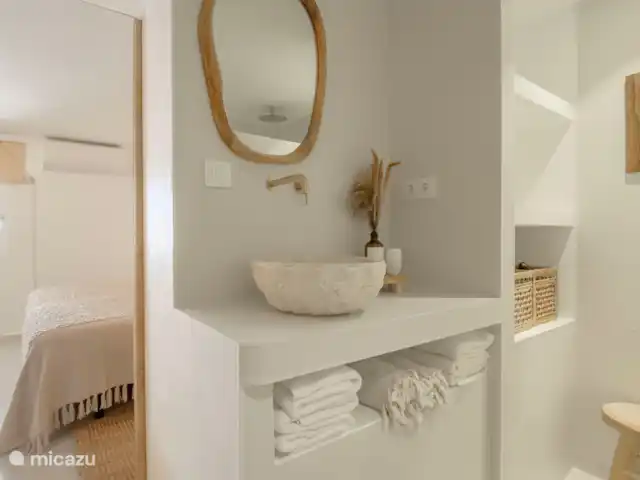 Villa Mero - Benissa Costa | Moraira | Espagne, Costa Blanca, Benissa - villa Salle de bain attenante en bas, en bas de la chambre n°3